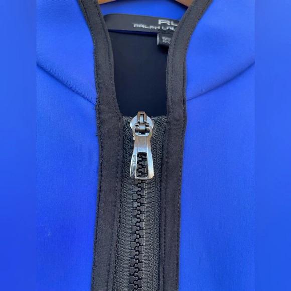Ralph Lauren RLX sporty scuba cobalt blue jacket with zippers size medium - Picture 4 of 10